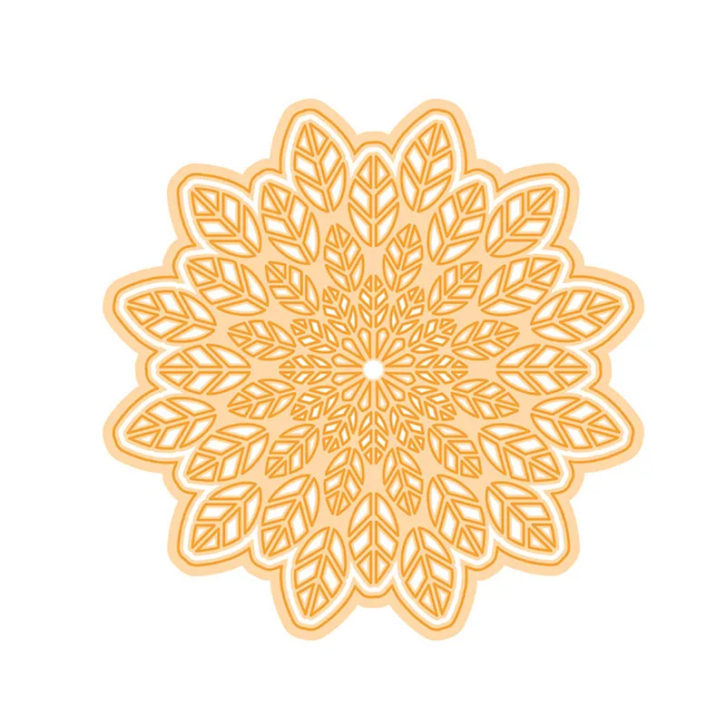

Naifumodo Metal Dies Flower Decors Cutting Die for Scrapbooking Making Card Album Photo Craft Circle Frame Cutting Dies New 2019