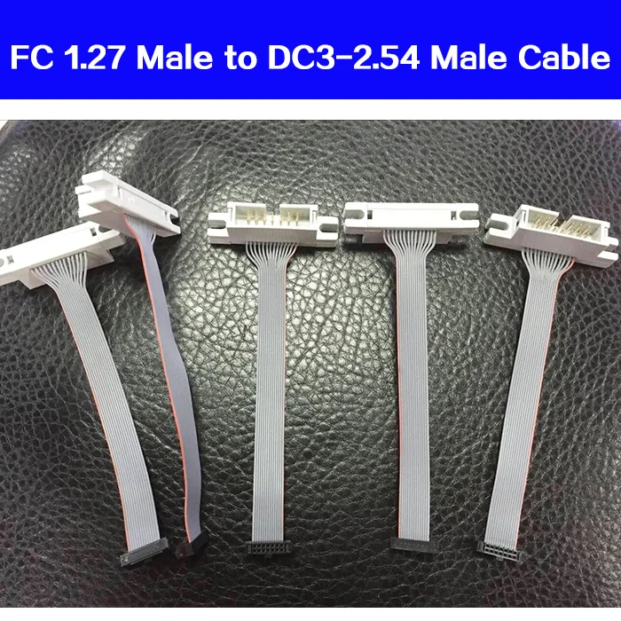 

FC 1.27mm male to DC3 2.54mm male cable 15cm 10P 14P 16P 20P 26P 30P 34P 40P 50P
