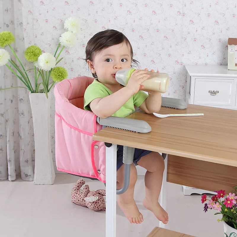 Portable baby seat baby dinner table multifunction adjustable folding