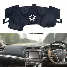 Фланель Dashmats Dashboard Чехлы тире Pad автомобильный коврик ковер автомобиль-Стайлинг Аксессуары для Nissan Maxima RHD