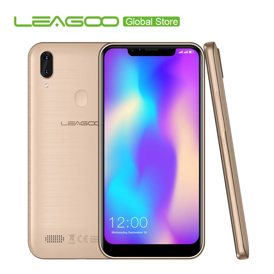 LEAGOO M11 Android 8,1 6,1" 4000 мАч 2 Гб ОЗУ 16 Гб ПЗУ MT6739 четырехъядерный отпечаток пальца лица ID Быстрая зарядка 4G OTG Мобильный телефон