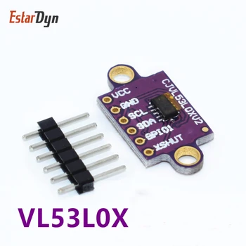 

10pcs VL53L0X Time-of-Flight (ToF) Laser Ranging Sensor Breakout 940nm GY-VL53L0XV2 Laser Distance Module I2C IIC