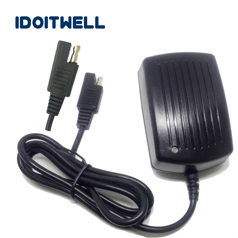 12 V 1A свинцово Кислотное зарядное устройство B для вольт 6AH 7AH 8AH 10AH 12AH SLA AGM гелевая