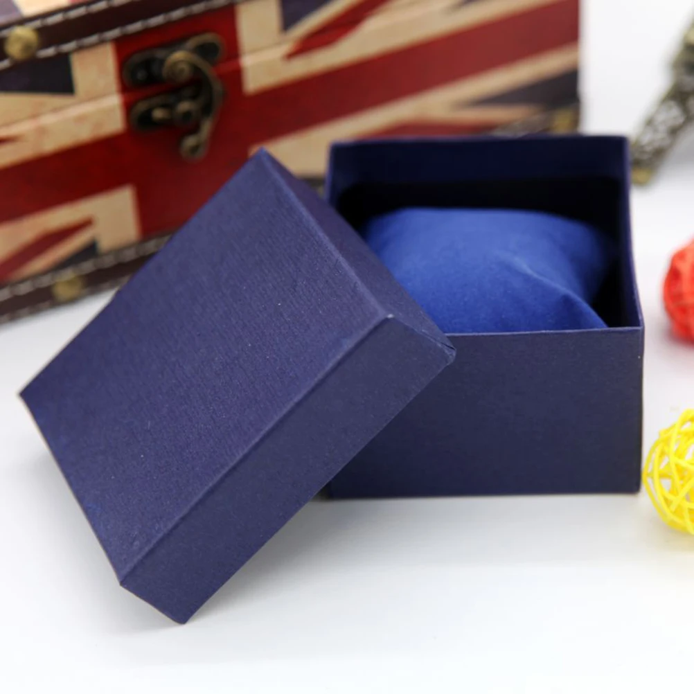 6 Цвет прочный Чехол подарок Подарочная коробка для браслет ювелирные Роскошные часы поле