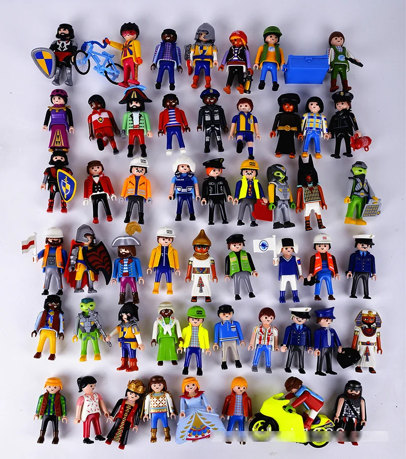 Фигурки от Playmobil Fille миниатюрные фигурки героев игрушки 3 см 5 7 рыцарей солдат