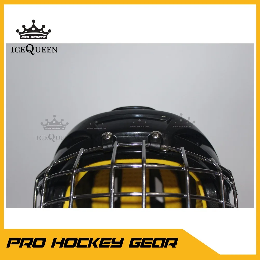 Высокое качество EPP внутри Линг Супер Удобный хоккейный шлем стальной лицевой щиток дышащий строительный дизайн