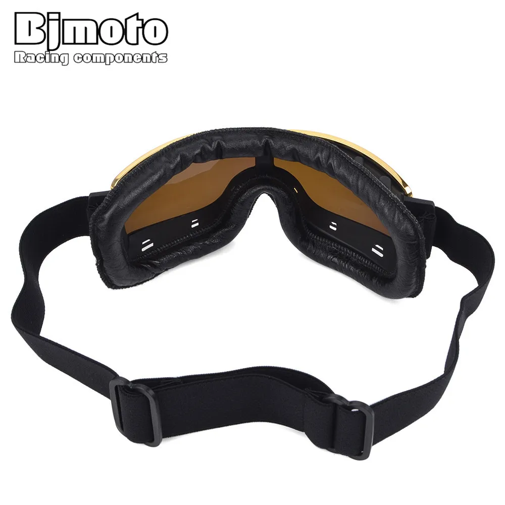 Мотоциклетные очки BJMOTO потрясающие солнцезащитные для мотокросса в стиле ретро