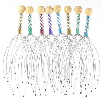 

8 Head & Neck Scalp Stress Relief Octopus Massagers Massage Relax