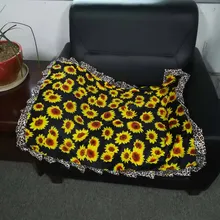 Детское одеяло со змеиным узором и оборками; детское леопардовое покрывало с зубчатым узором; крышка для душа; подарок для ребенка; в течение 20 дней; DOM1061310