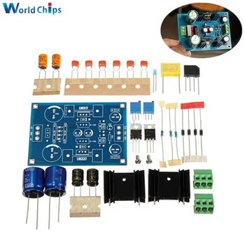

LM317 LM337 Adjustable Filtering Power Supply Module AC DC Voltage Regulator 1.25-37V Adjustable Module DIY Kit diymore