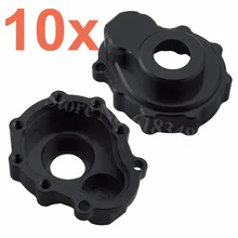 10 пар металлический алюминиевый передний/задний внешний корпус портального привода(L& R) для 1/10 RC Traxxas TRX-4 гусеничный 8251