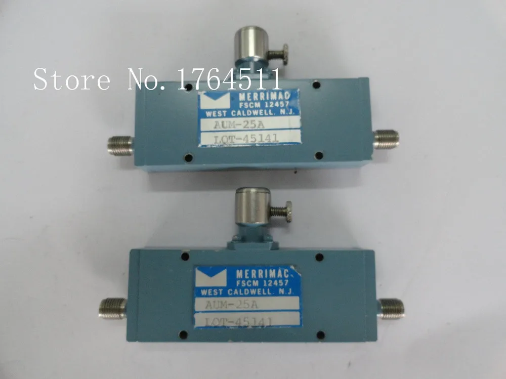 

[BELLA] Adjustable variable attenuator MERRIMAC AUM-25A 0-40dB 0.5-12GHz extension