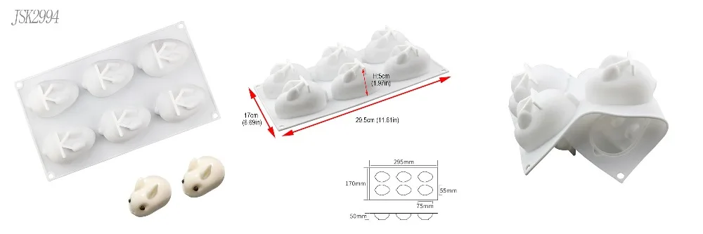 Silicone Cake Mold ToolsJSK2994