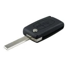 3 Botões Chave Do Carro Reaparelhar Caso Capa Para Citroen C4 Picasso C5 C6 Símbolo Luz Reequipamento Carro Chave de Substituição FOB Caso Remoto Shell