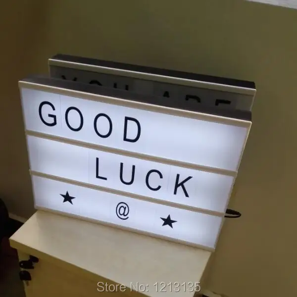 A5_Size_Cinematic_letter_Lightbox_Battery_Powered_Cinema_Light_box