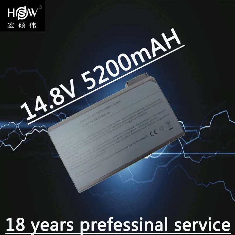 

High quality 8CELLS 5200mAh Laptop Battery For dell Latitude C800 C810 C840 CPi CPIA,312-0041 5081P 77TCJ 7N025 312-0051 800BTPR