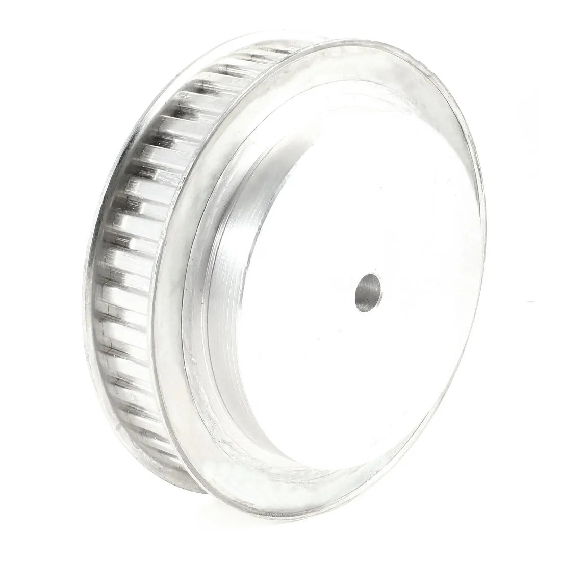 

Silver Tone Aluminum Alloy L Type 40 Teeth 10Mm Pilot Bore Timing Pulley