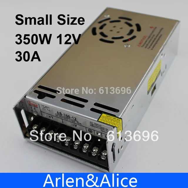 350W 12V 30A Small Volume Single Output Switching power ...