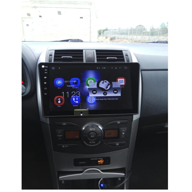 Cheap Aoluoya IPS RAM 4G Octa-Core Android 8.0 2 Din CAR Radio DVD GPS Navigation player  For Toyota Corolla 2007-2012 wifi multimedia 0