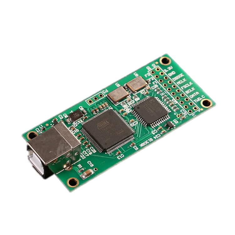 ATSAM3U4C Amanero USB цифровой интерфейс IIS интерфейс DAC декодер плата поддержка DSD512 32 бит 384K ies DSD выход аудио усилитель декодер