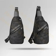 Daiwa Рыбалка рюкзак Водонепроницаемый рыболовная наживка, катушка ремни сумки рыболовные снасти мешок Рыбалка нагрудная сумка с несколькими карманами сумка для снастей