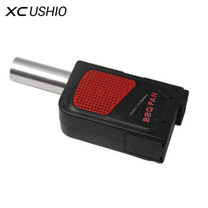 

Electric Outdoor Cooking BBQ Fan Mini Portable Air Blower for Outdoor Camping Picnic Barbecue Fire Starter Tool without Battery