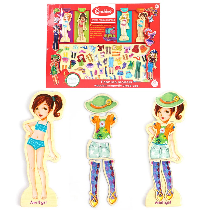 muñecas magneticas para vestir