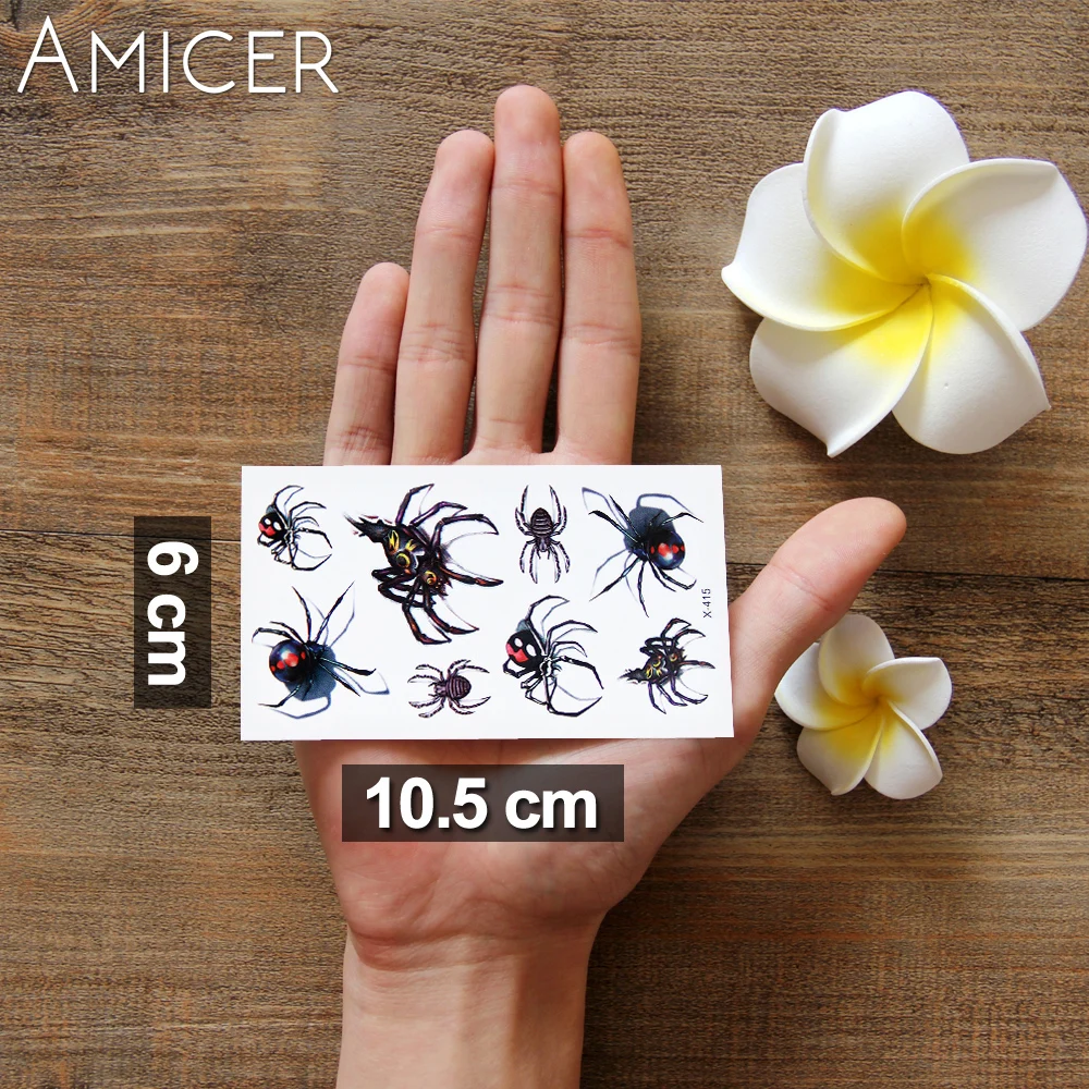 3d اللون tattos العنكبوت الوشم هيئة الفن المؤقتة وهمية ملصقات الوشم فلاش الوشم للرجال النساء فتاة على الجسم 3d اللون tattos العنكبوت الوشم هيئة الفن المؤقتة وهمية ملصقات الوشم فلاش الوشم للرجال النساء فتاة على الجسم
