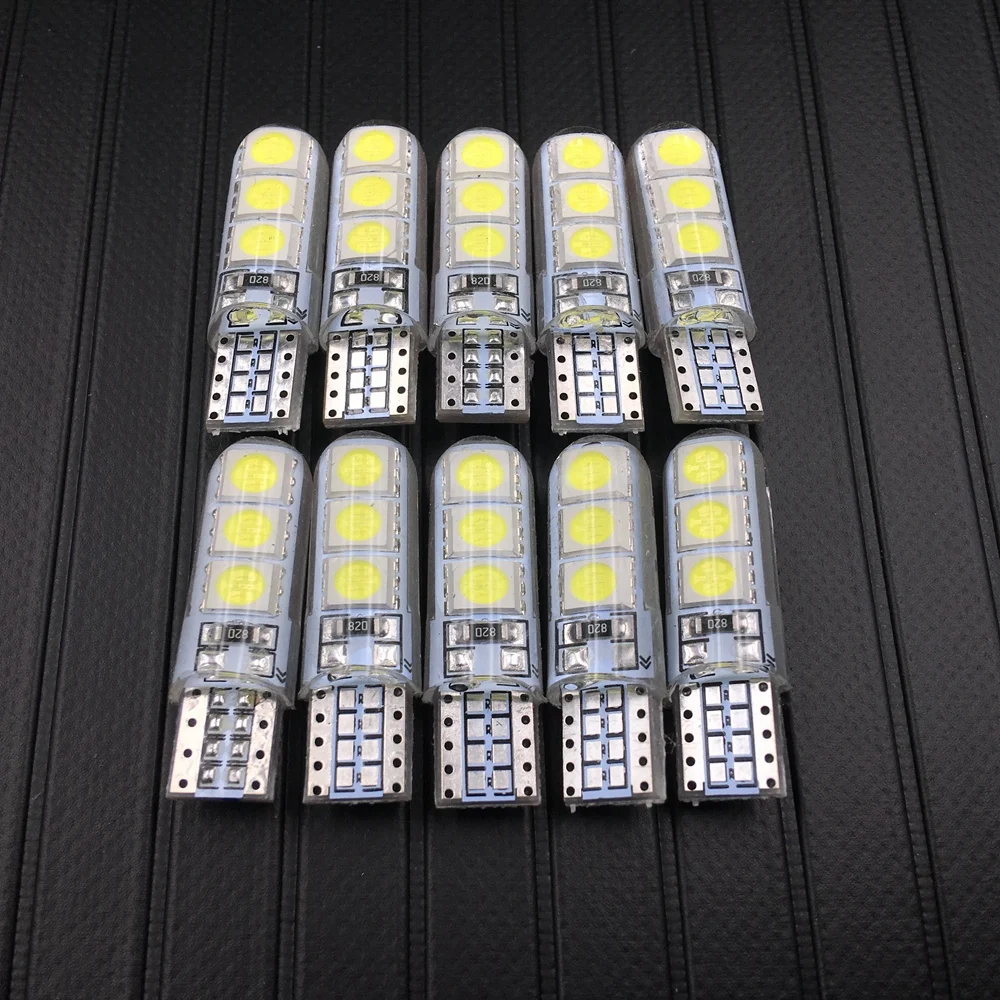 Светодиодная лампа T10 5050 6SMD для номерного знака задний боковой поворотный сигнал