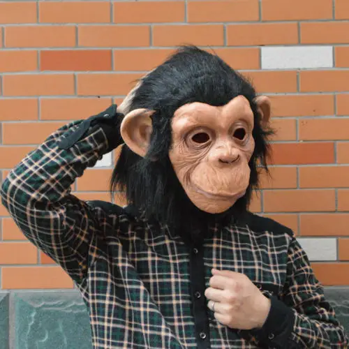 Free Shipping Heropie 1 Pcs Fashion Monkey Mask Funny Adult Animal