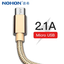NOHON USB кабель для быстрой зарядки mi cro USB для samsung Galaxy S7 S6 для huawei Xiaomi mi Red mi 4 Android Phone зарядное устройство кабели синхронизации