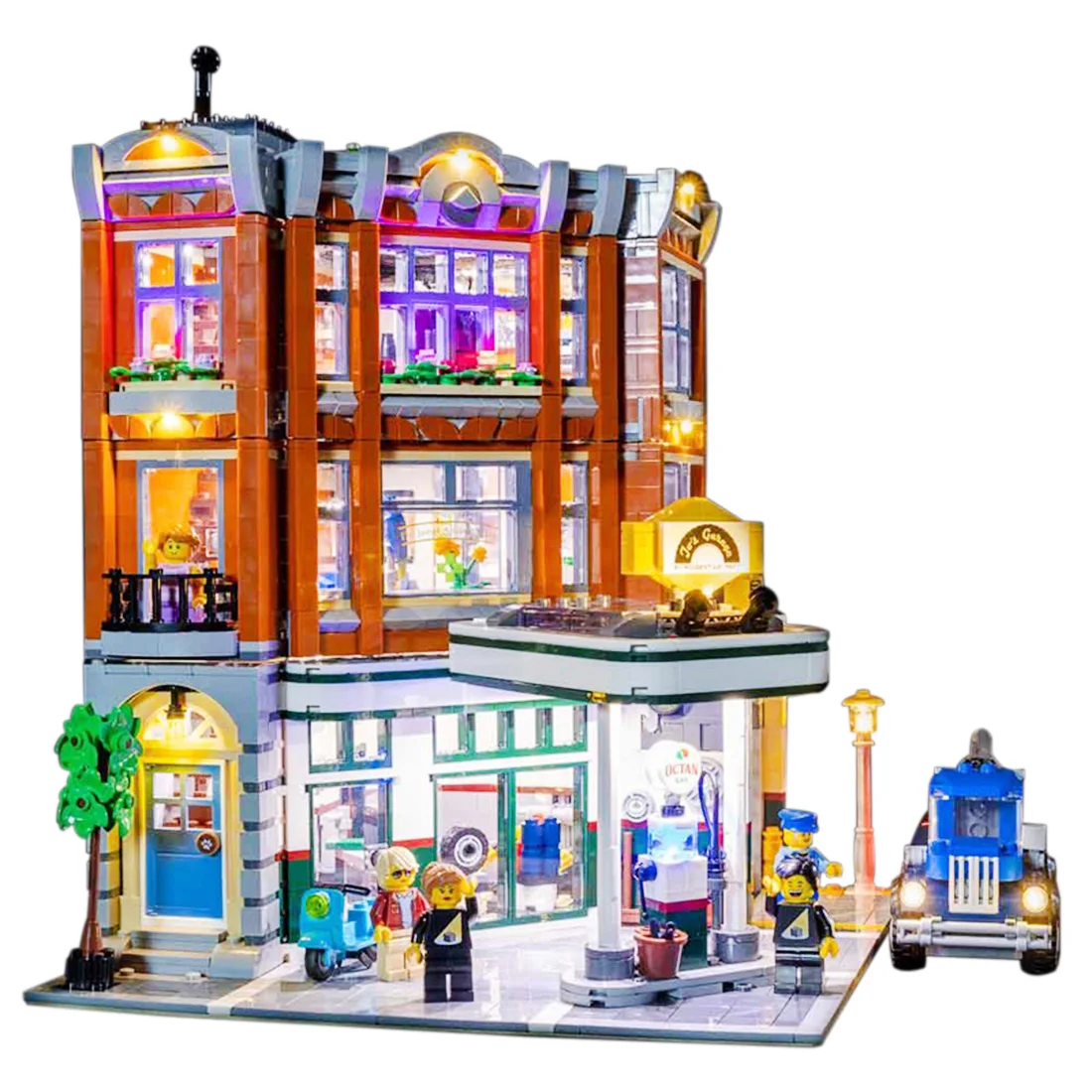 

Vonado LED Light for LEGO 10264 Car Corner Repair Station Building Block Accessory Modified Kit - B Type(Light Only,No LEGO Kit)