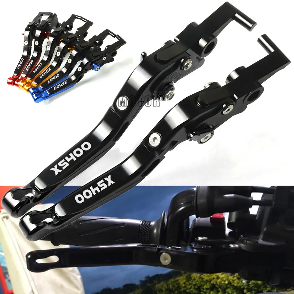 

Adjustable Motorcycle Brake Clutch Levers For Yamaha XS 250 D E SE XS250SE XS 400 C D SE XS400SE XS400 1985 1984 1983 1982 1981