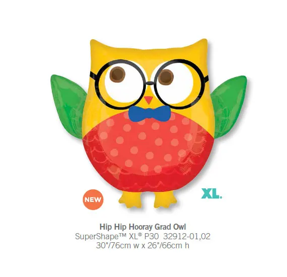 2pcs Lot Anagram Hooray Grad Owl Foil Balloons Cartoon Animal Shape Graduation Ceremony Decoration Balloon Toya Made In America Foil Balloons Foil Balloons Cartoonfoil Balloons Lot Aliexpress