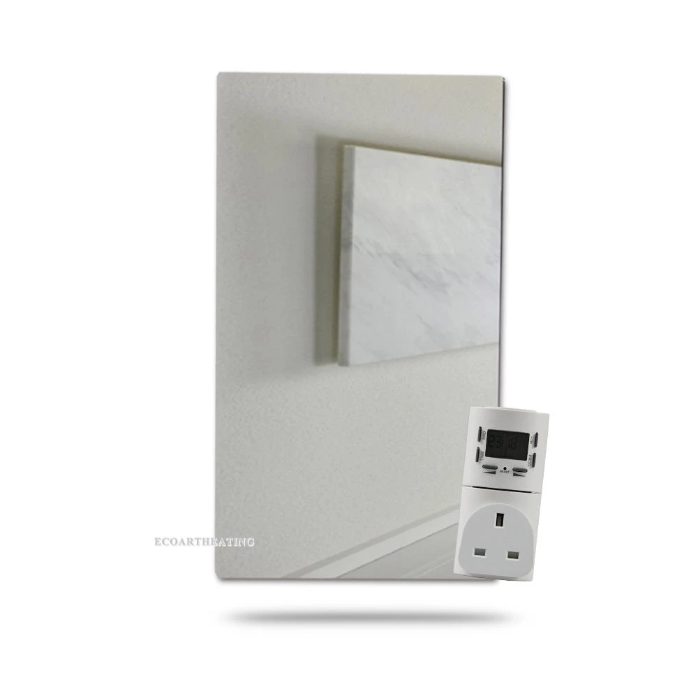 450w Bathroom Heater Infrared Radiant Mirror Heater with Digital Timer
