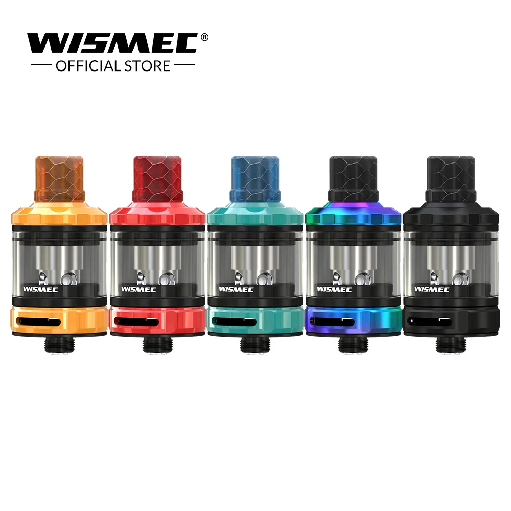 [Official Store]Original Wismec AMOR NS Pro Atomizer Tank with WS04 MTL 1.3ohm/WS01 0.2ohm Head Top Filling Fit CB-80 Kit