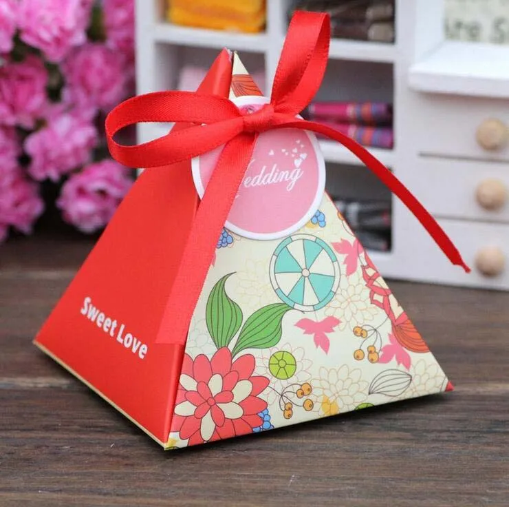 Размеры S птица цветок конфеты шоколадные бумага подарочная коробка для свадьбы День рождения чаепитие пользу украшения DHL FEDEX EMS