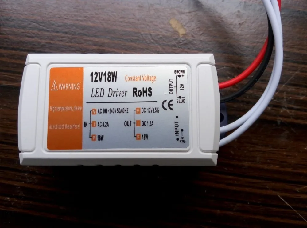 

Wholesale High Quality DC 12V 18W Power Supply LED Driver Adapter Transformer Switch For LED Strip LED Light Bulb