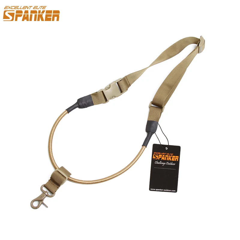 

EXCELLENT ELITE SPANKER Tactical Adjustable Gun Sling 1 Single Point Rifle Gun Airsoft Sling Guns Strap Outdoor Accessory