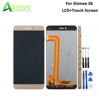 

Alesser For Gionee S6 LCD Display And Touch Screen 100% Teasted 5.5 Inch Digitizer New For Gionee S6 Phone Accessories +Tools