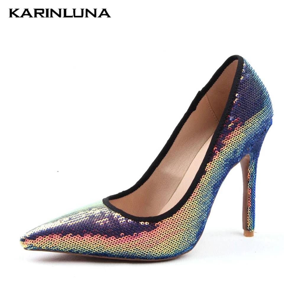 

Brand Large Size 43 Sexy Pumps Pointed Toe Ladies High Heels Shoes Woman Casual Party Wedding Spring Shoes Women