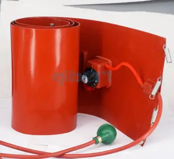 

110V 200 L(55 Gallon) 250x1740x1.6mm 2000W Band Drum Heater Oil Biodiesel Barrel
