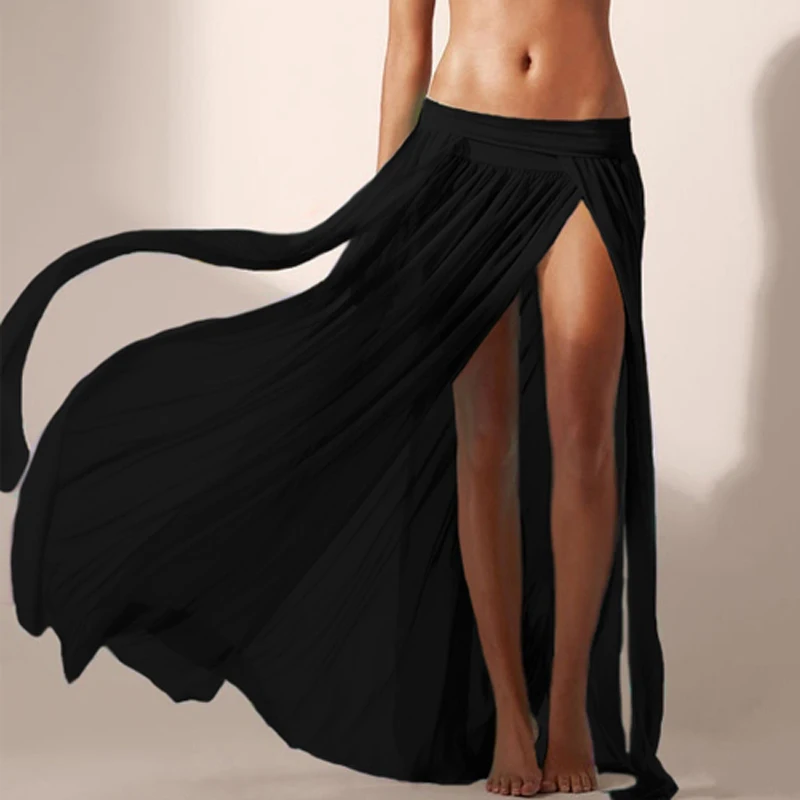 black skirt bathing suit cover up