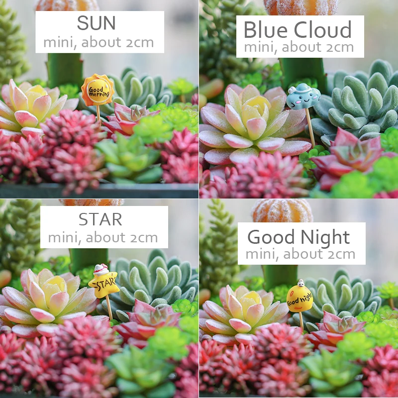 Zakka мультяшный пасторальный стиль Радужный/звездный/Sun/Cloud полимерное ремесло для