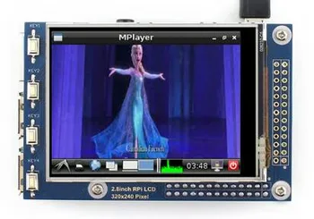 

2.8 inch 26P SPI HD TFT LCD Resistive Touch XPT2046 IC 320*240 for Raspberry Pi 3 (Support Raspbian System)