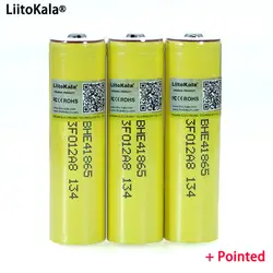 Liitokala оригинальный HE4 2500 mAh литий-ионный аккумулятор 18650 3,7 V Аккумуляторные батареи Макс 20A разрядка + заостренный