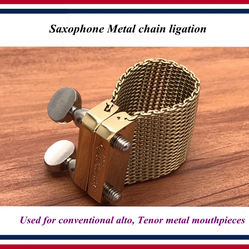 

Saxophone accessories - Saxophone ( Moriyasu / Lebayle / Dukoff ) Alto/Tenor Metal mouthpiece ligation - Saxophone parts