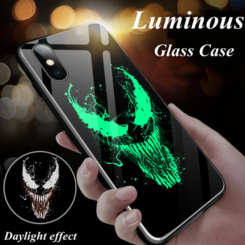 coque iphone 7 lumineuse marvel