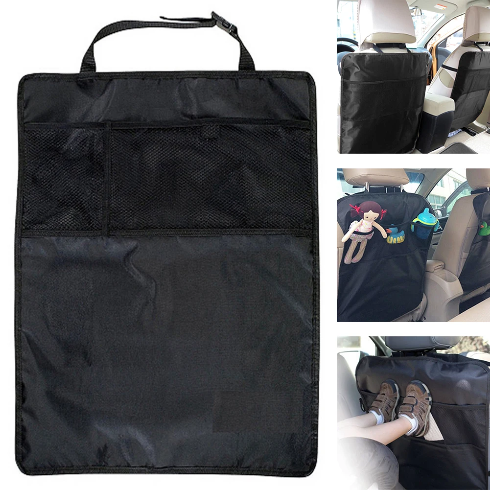 Kick Mat For Car Auto Back Seat Cover Kid Care Organizer Protector Cleaning 2pk