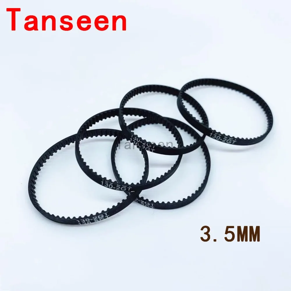 

GT2/2GT Timing Belt,140mm 150mm 154mm 158mm 160mm 172mm 180mm 186mm 188mm length, Endless,3.5mm width, 10pcs/lot.